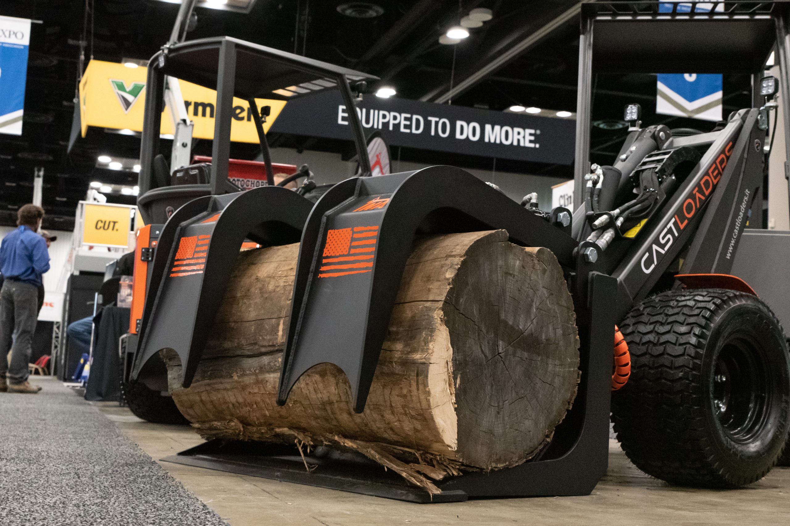 TNAttachments unveiled the new TNA Grapple Bucket at TCI EXPO'21 in Indianapolis, Indiana