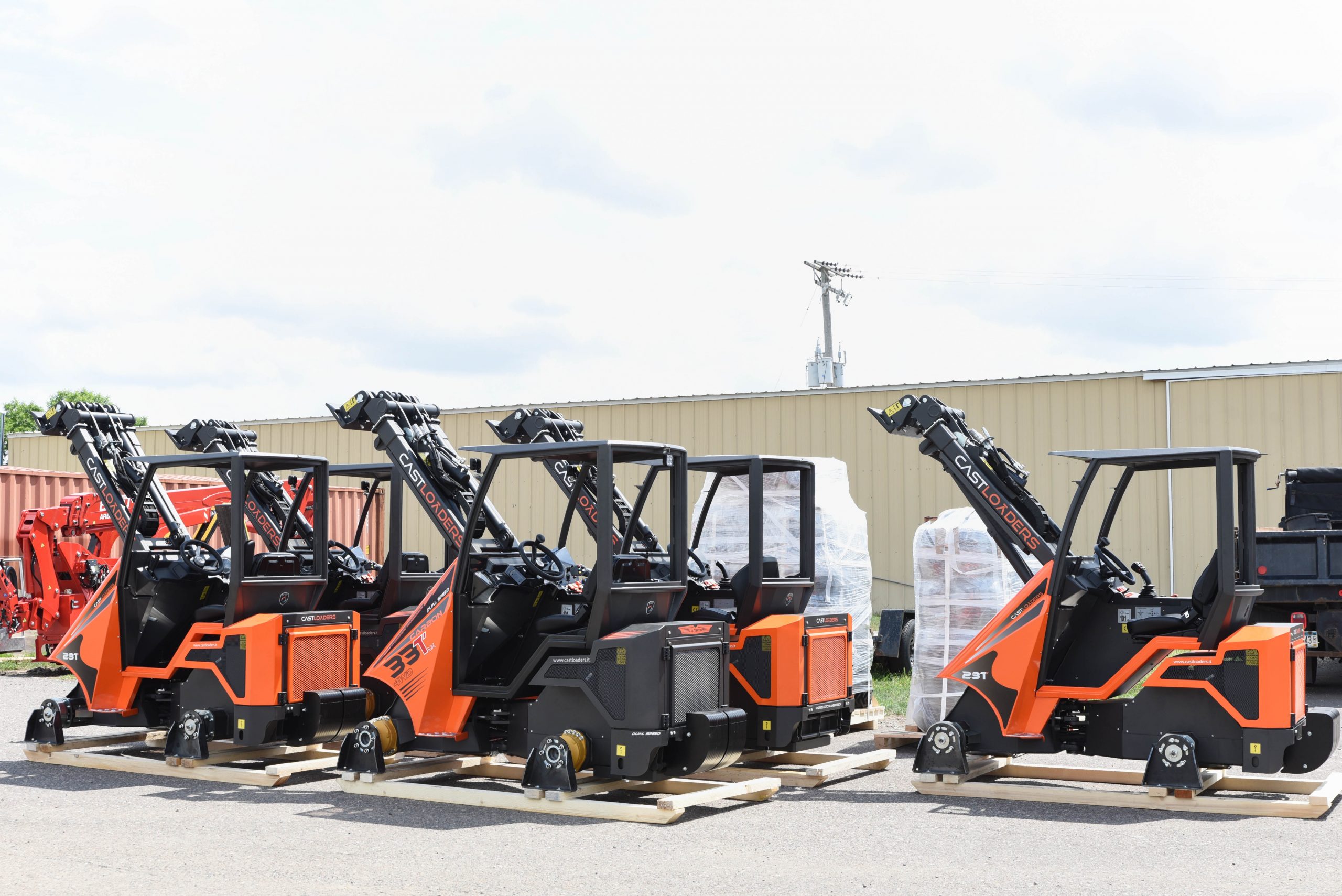 Multiple CAST LOADERS models arrive at TNE Distributing in Minnesota
