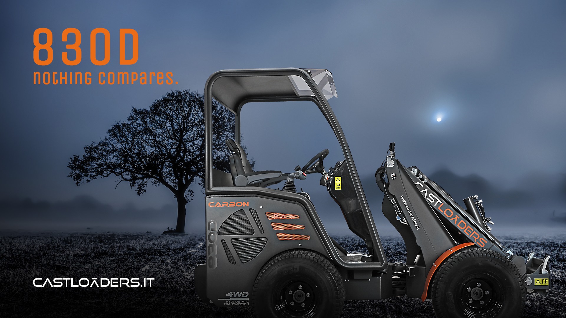 Cast-Loaders-830D-Carbon-TNE-Distributing-compact-articulating-loader Cast Loaders 830D Carbon Compact Articulating Wheel Loader