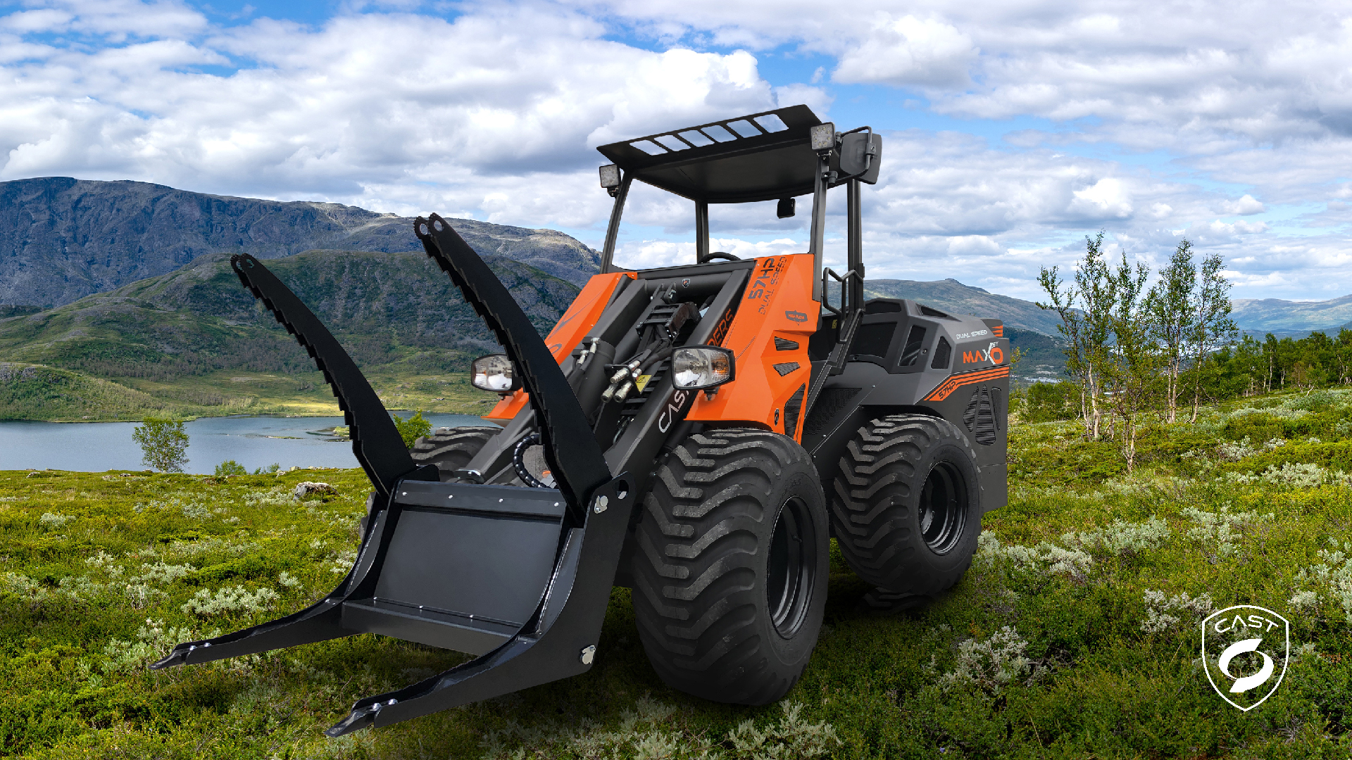 Cast Loaders MAXO 57HP Articulating Wheel Loader