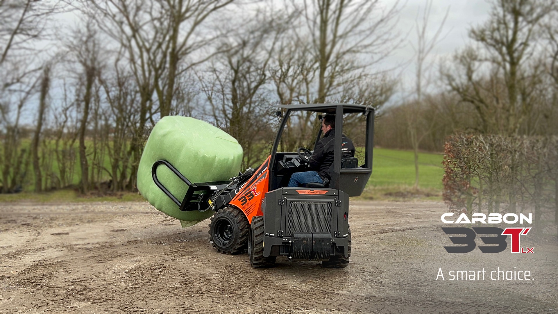 Cast Loaders 33tlx Carbon articulated wheel loader