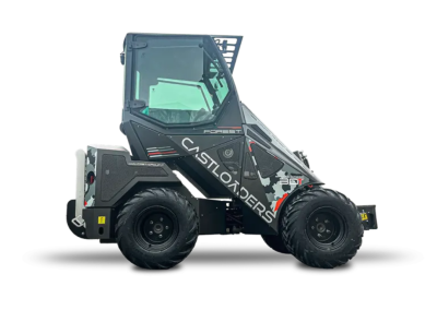 Cast Loaders 33D Forest Articulated Wheel Loaders. Compact loaders for Tree Removal and Landscaping